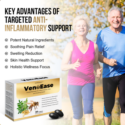 Luhaka™ VenoEase Swelling Reduction & Pain Relief Support