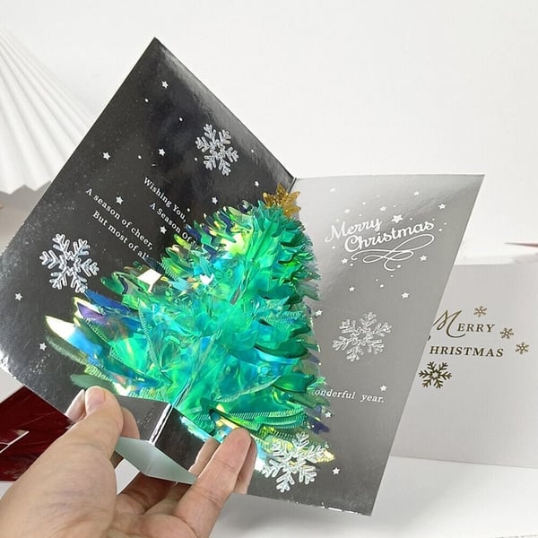 3D Christmas Cilifer® 🔥 Handmade Cards D01