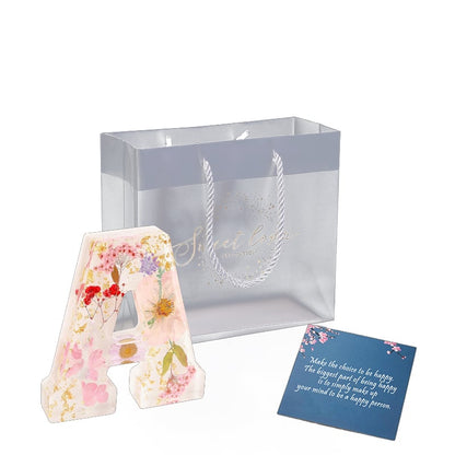 Handmade Floral Resin Night Light