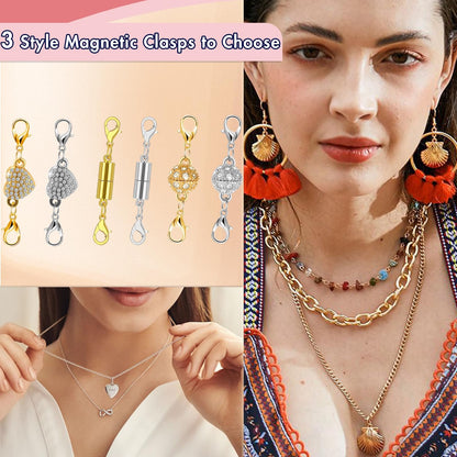 CZTICLE®  🏆Flash Sale⚡ 50K+ SOLD! Almost Gone-💥Magnetic Necklace Clasps and Closures D01