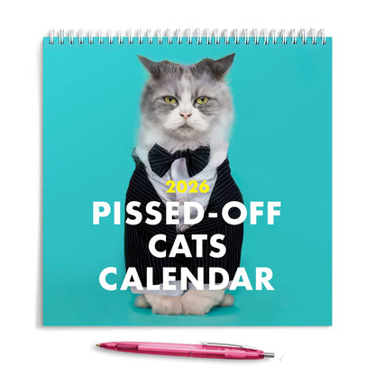 Cilifer®🔥2026 Pissed-off Cats Calendar D01