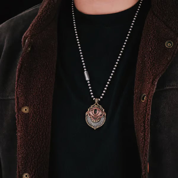 Oneswear®🔥 2025 Handcrafted Tarot Pendant | Spiritual Wisdom On-The-Go (With Manual) D01