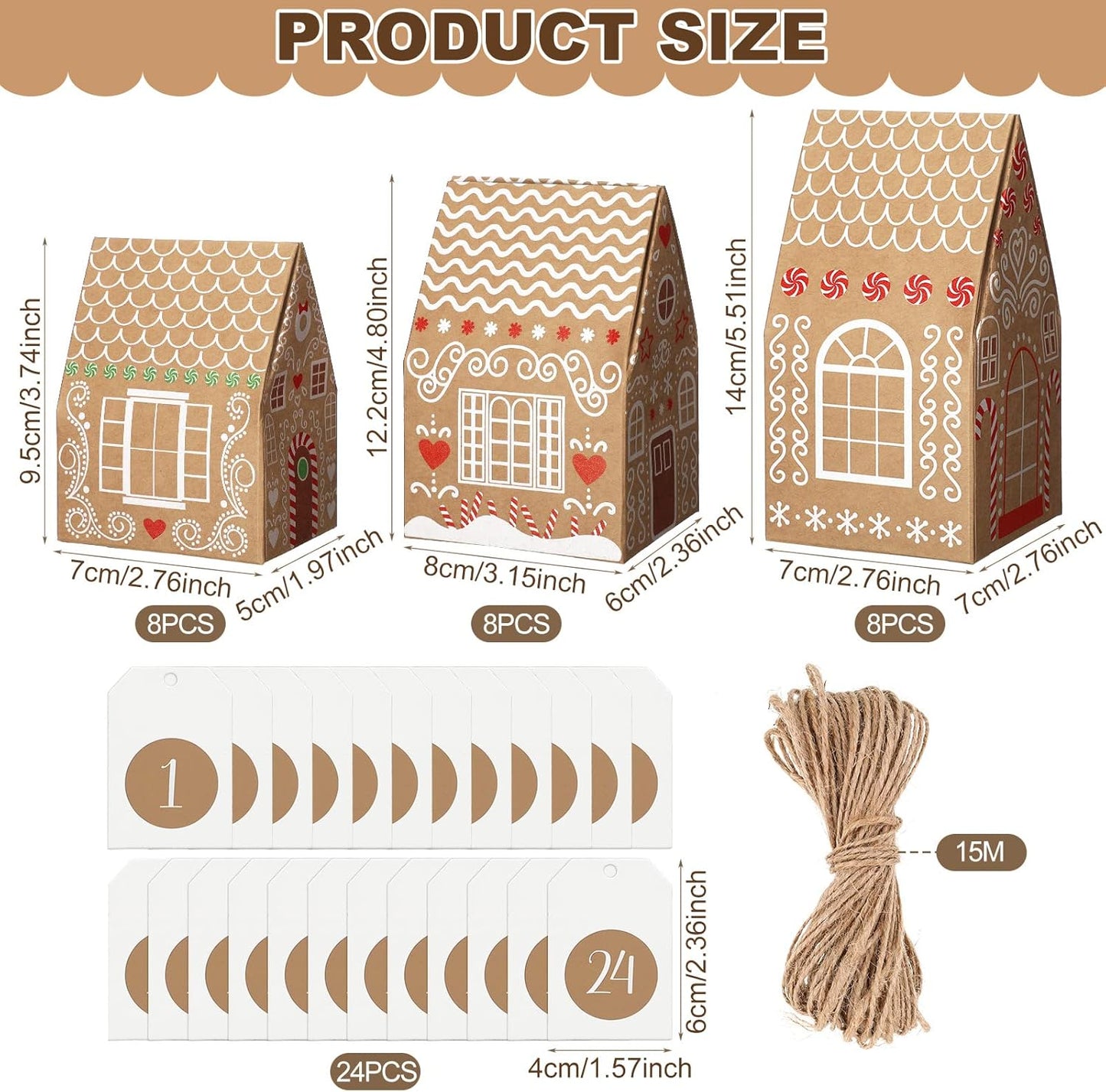 🔥LAST DAY 50% OFF - Cilifer® DIY Christmas Advent Calendar Boxes D01