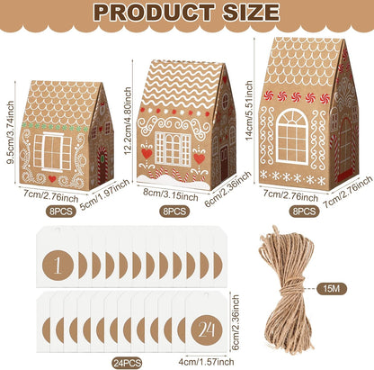 🔥LAST DAY 50% OFF - Cilifer® DIY Christmas Advent Calendar Boxes D01