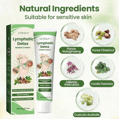 Luhaka® Lymphatic Detox Herbal Cream D01