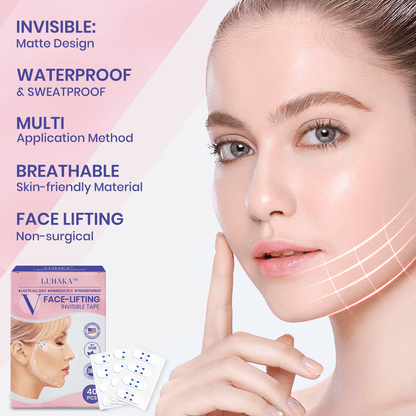 Luhaka™ V-Face Lifting Invisible Adhesive Tape D01