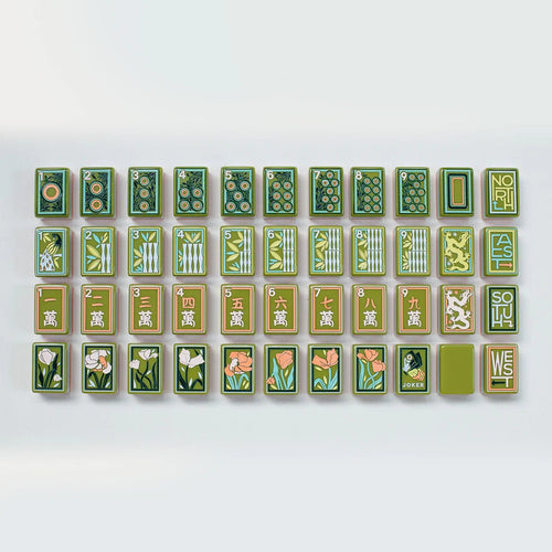 Cilifer®🔥2025 Noticeablek®Hand-Painted Mahjong Tiles Set D02