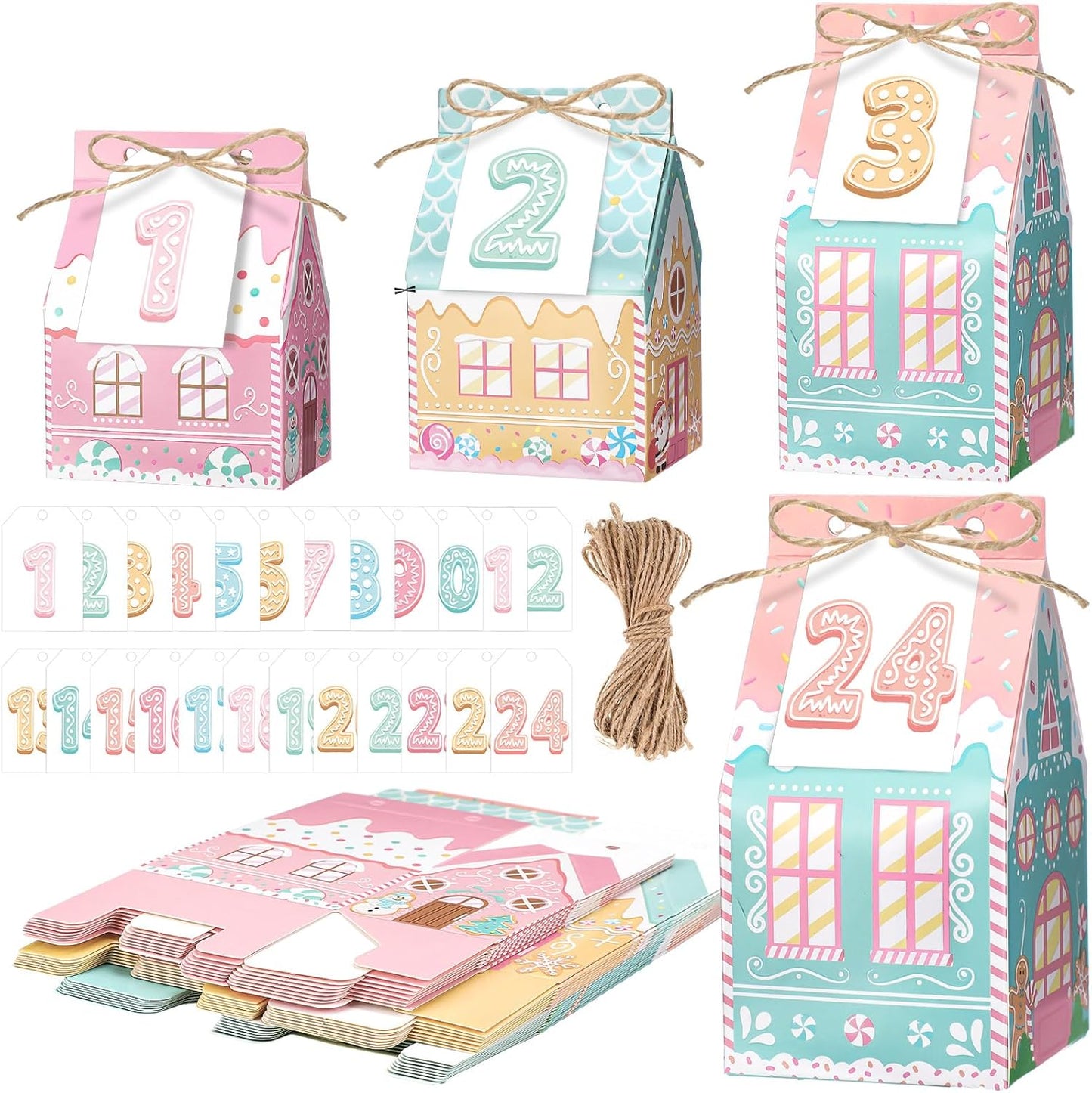 🔥LAST DAY 50% OFF - Cilifer® DIY Christmas Advent Calendar Boxes D01
