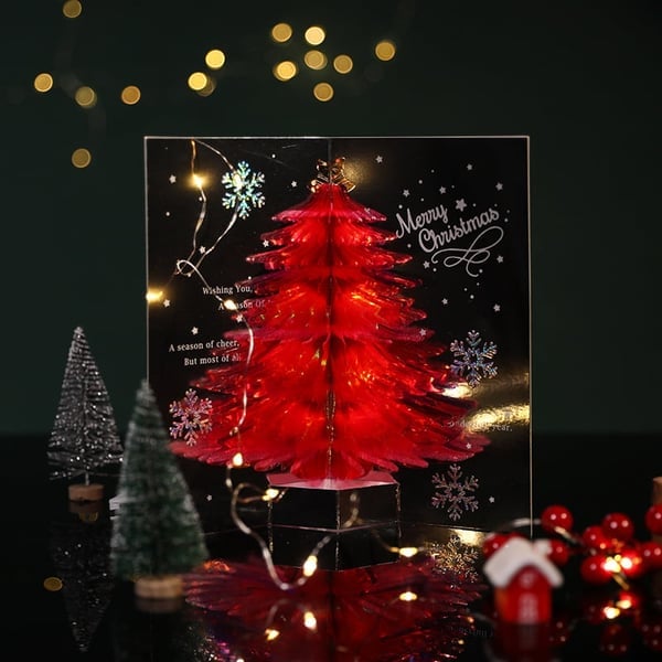 3D Christmas Cilifer® 🔥 Handmade Cards D01