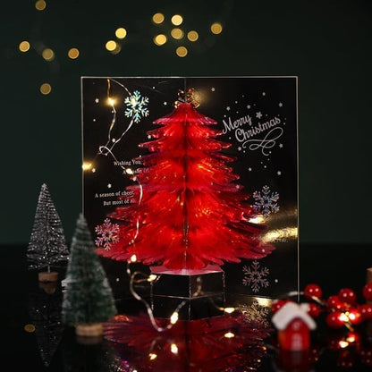 3D Christmas Cilifer® 🔥 Handmade Cards D01