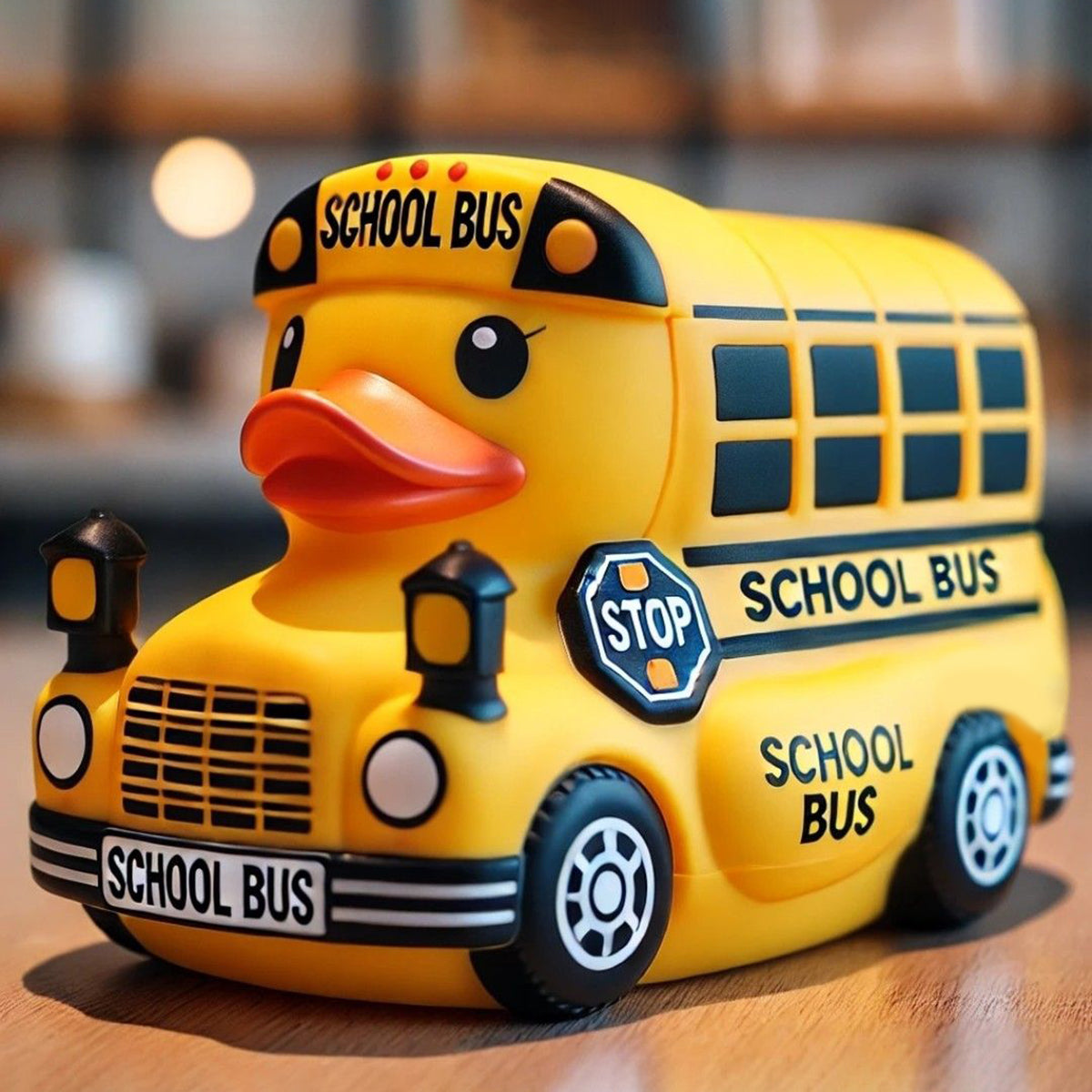 Cilifer® 🔥🚌 Rubber School‑Bus Duck D01