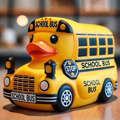 Cilifer® 🔥🚌 Rubber School‑Bus Duck D01