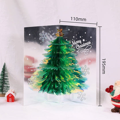 3D Christmas Cilifer® 🔥 Handmade Cards D01