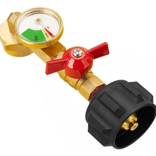 Cilifer®🔥LAST DAY 50% OFF - Top-Rated Propane Refill Elbow Adapter (With Tank Gauge) D01