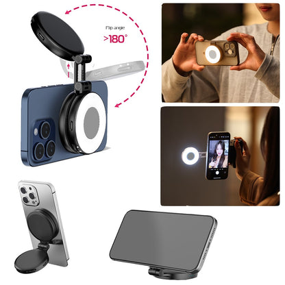 Cilifer® 💥 3-in-1 Magnetic Beauty Selfie Light for Phones D02