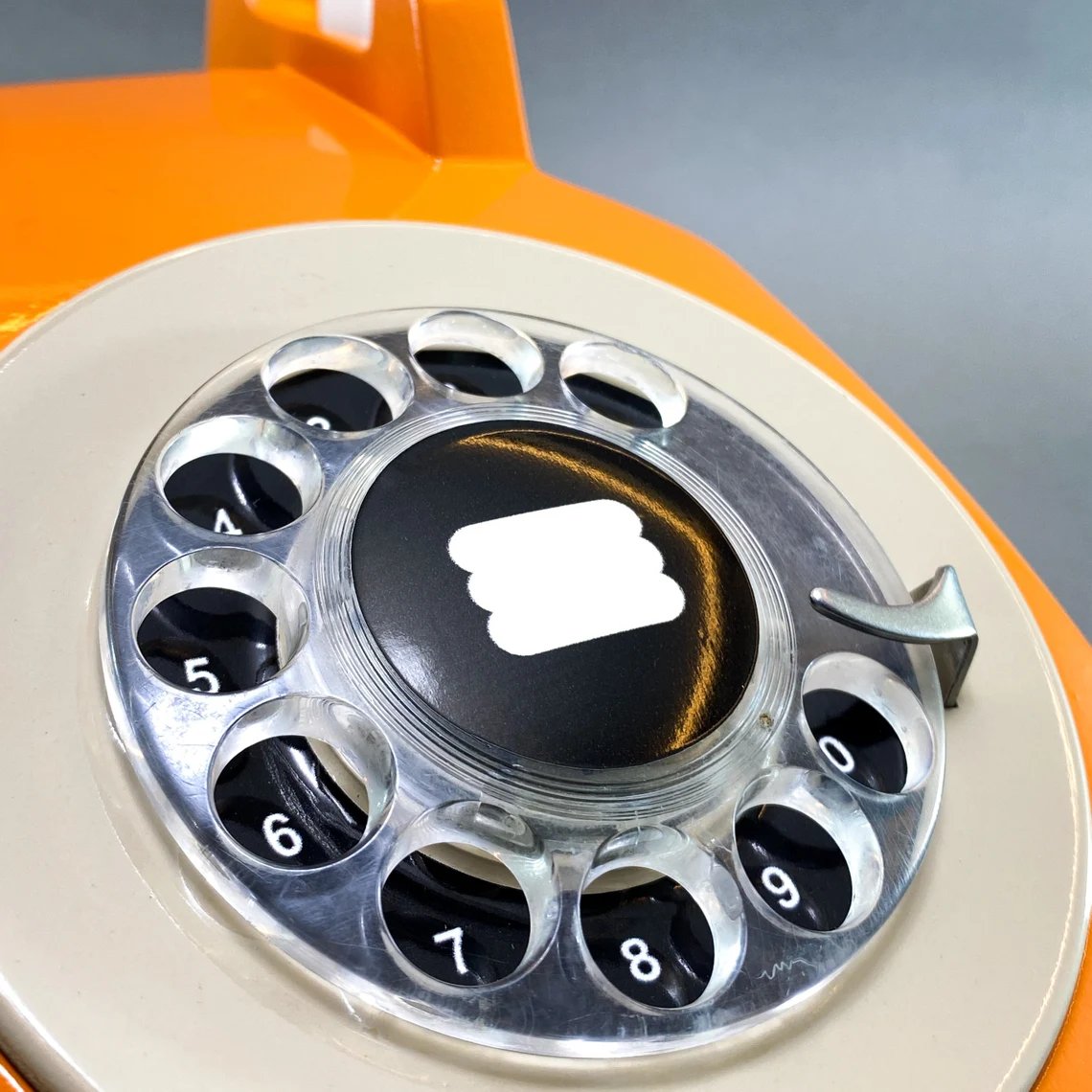 Billhol® 🔥Upcycled Rotary Phone Lamp. Vintage Desk Light D02