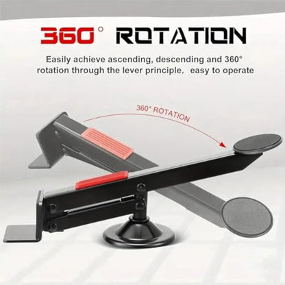 CZTICLE®🔥LAST DAY 49% OFF-QWORK Swivel-Type Door and Board Lifter. Door Lifter Installation Tool D02