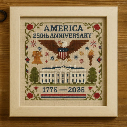 CZTICLE® 🔥US 250th Anniversary Cross Stitch Kit D01