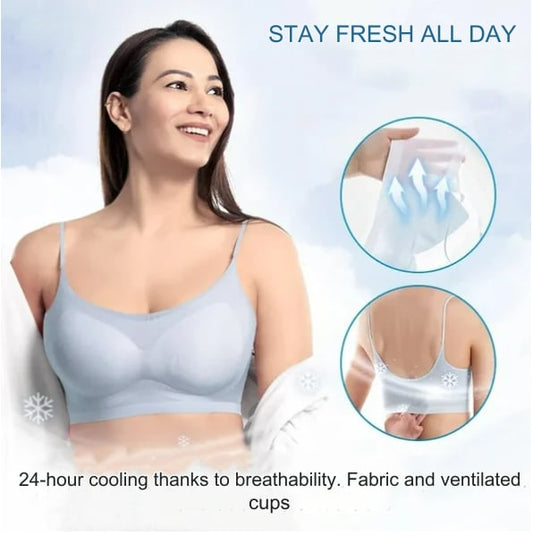 Sfrcord® 🔥Ultra-thin seamless ice silk comfortable bra D02