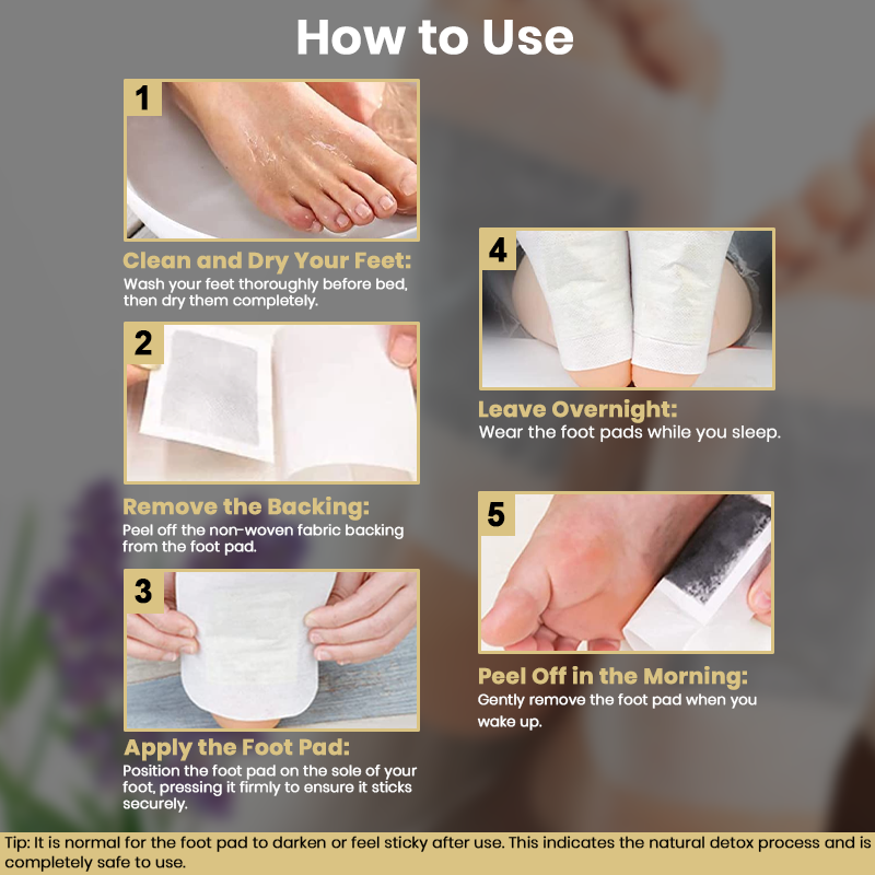 Luhaka™ DetoeX Toe Fungus Detox Foot Pads