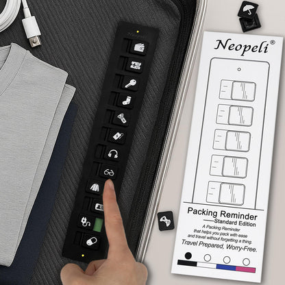 Cilifer® 🔥2025 NEW ARRIVAL🔥Packing Reminder - Reusable Travel Checklist D01