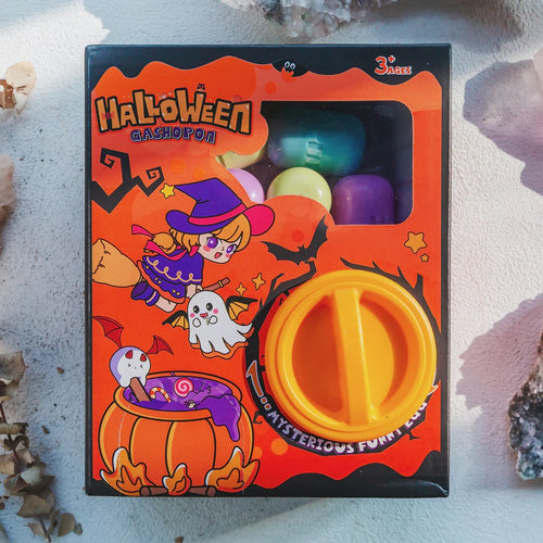 🏆 50K+ SOLD! 🎁 Cilifer® 🔥 Mini Holiday Gashapon Machine – Fun. Reusable & Perfect for Halloween & Christmas Magic 🕹️🎄 D01