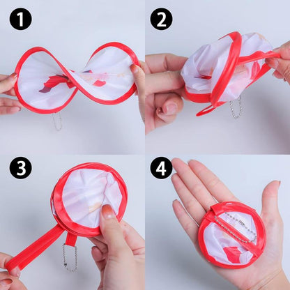 Cilifer®  🔥4-Pack Foldable Hand Fans – Boho Chic Cooling Fans for Summer D01