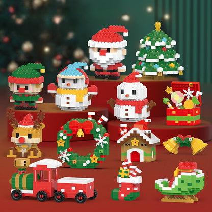 CZTICLE® 🎁Limited Time 49% OFF-🎄Santa Claus Design Building Blocks Toy D01