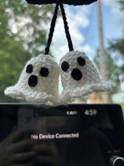 Cilifer® 🔥 👻Handmade Crochet Ghost Car charm D01