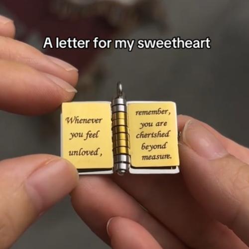 CZTICLE®  🔥 A graduation jewelry full of love✨My little star book necklace D01