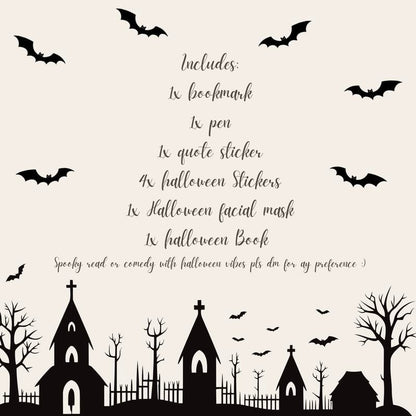 Cilifer®🔥LAST DAY 50% OFF - 📚🎃Halloween Blind Date with a Book (🎁Bookish Gifts) D02