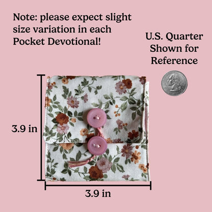 CZTICLE® 💖 Handcrafted Pocket Devotional – Faith Edition 📖🙏 D01