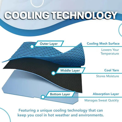 Cilifer® 🔥Buy 1 Get 1 Free🔥Cold Sweat Towel You Can Use Anywhere. Anytime! Reusable Soft Absorbent Cooling Portable D02