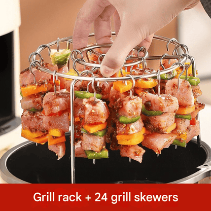 Cilifer®🔥🥩Air Fryer Barbecue Grill Vertical Barbecue Kebab🍤 D02