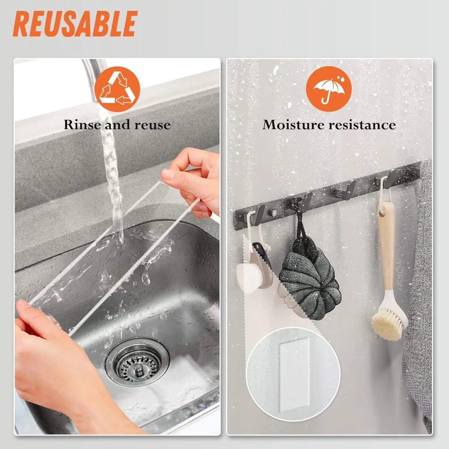 CZTICLE® 🔥Double Sided Tape Heavy Duty 3-Roll Pack (30FT) D01