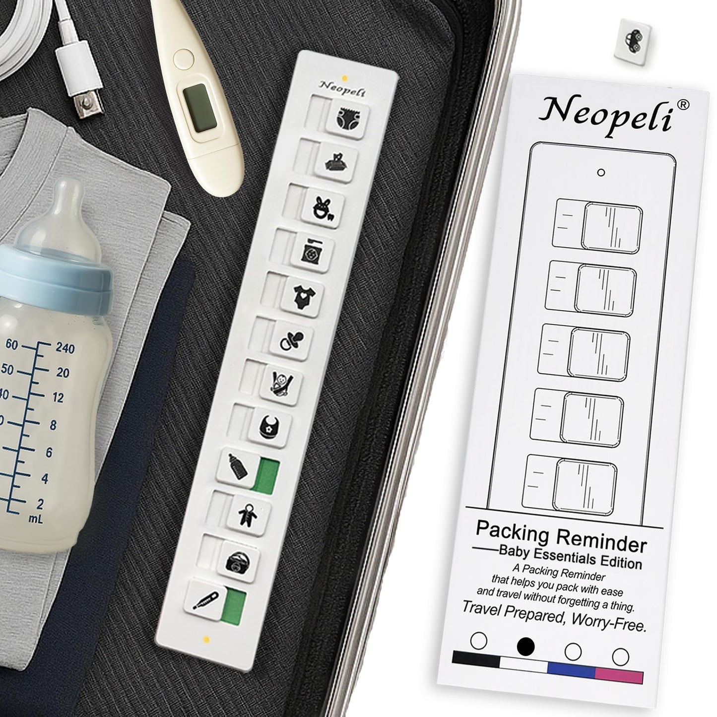 Cilifer® 🔥2025 NEW ARRIVAL🔥Packing Reminder - Reusable Travel Checklist D01