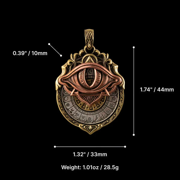 Oneswear®🔥 2025 Handcrafted Tarot Pendant | Spiritual Wisdom On-The-Go (With Manual) D01