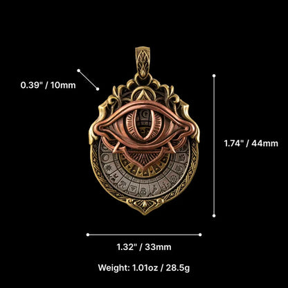 Oneswear®🔥 2025 Handcrafted Tarot Pendant | Spiritual Wisdom On-The-Go (With Manual) D01
