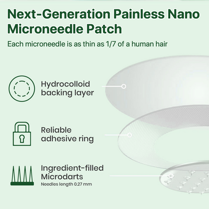 Official Store | ☀️ Lyyeto® Moringa Berberine + NAD+ 10-in-1 Nano Microneedle Patch(Just once a day, visible changes in 7 days)