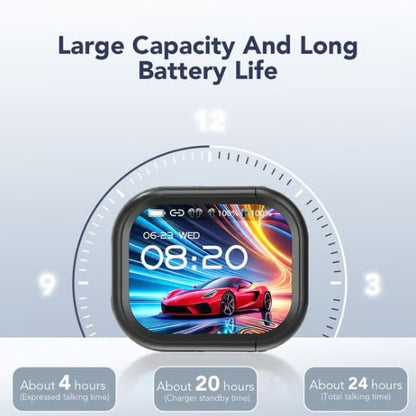 Cilifer® 🔥 NE20 Bluetooth 5.4 Earphones LED Display High Fidelity Waterproof Wireless Earphones | Suitable for Office. Sports. Study and Audio Calls | Built-in Microphone | Earphones D01