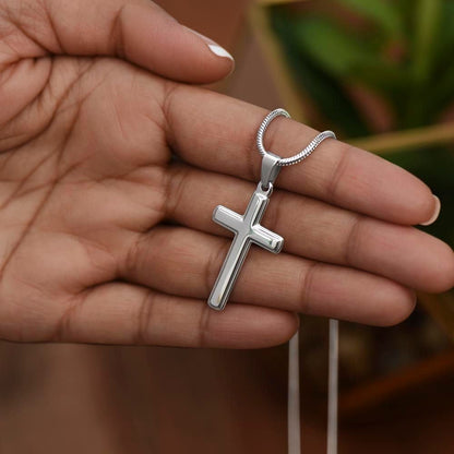Oneswear® 🔥 Grandson. Never Lose Faith - Cross Necklace D01