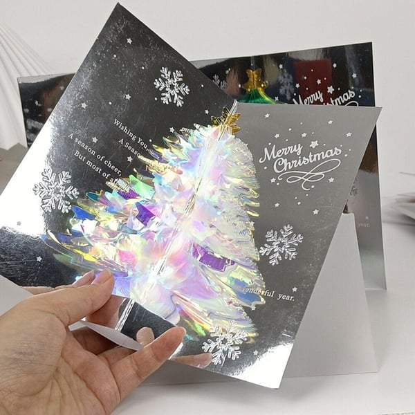 3D Christmas Cilifer® 🔥 Handmade Cards D01