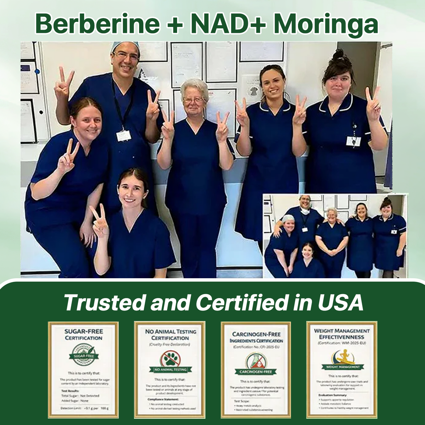 Official Store | ☀️ Lyyeto® Moringa Berberine + NAD+ 10-in-1 Nano Microneedle Patch(Just once a day, visible changes in 7 days)