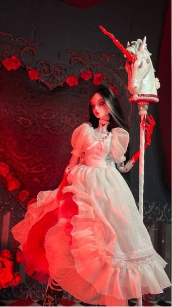 Cilifer®🔥LAST DAY 50% OFF🖤Whimsical Alice-Inspired Art Doll🎁 D01