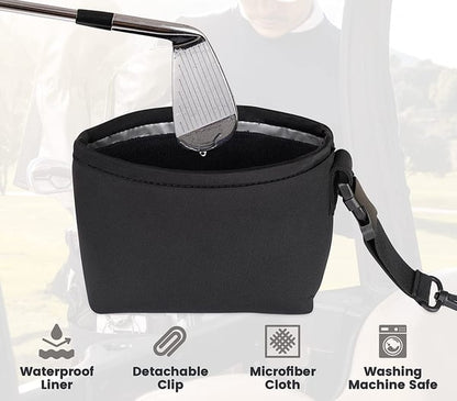 LUHAKA®  Golf Club and Golf Ball Cleaning Bag