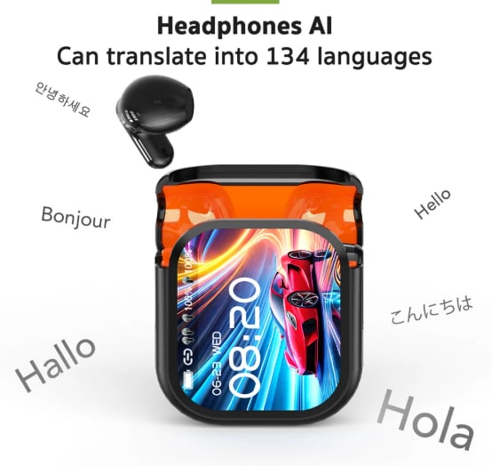 Cilifer® 🔥 NE20 Bluetooth 5.4 Earphones LED Display High Fidelity Waterproof Wireless Earphones | Suitable for Office. Sports. Study and Audio Calls | Built-in Microphone | Earphones D01