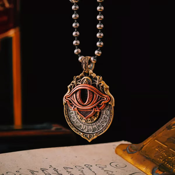 Oneswear®🔥 2025 Handcrafted Tarot Pendant | Spiritual Wisdom On-The-Go (With Manual) D01