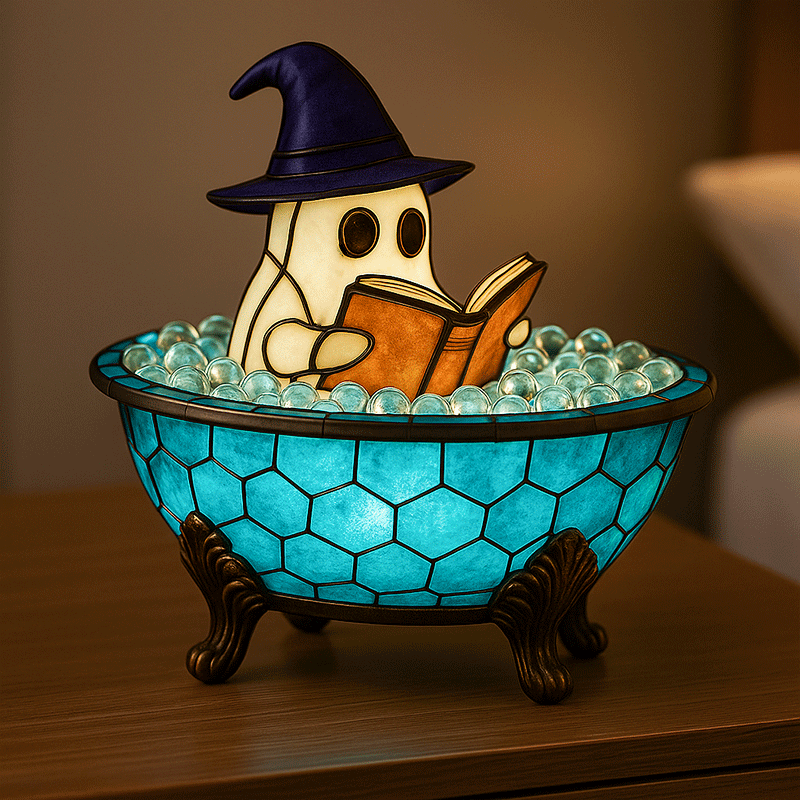 Billhol® 🔥Last Day Promotion 50% OFF🔥 - Ghost Reading Book Lamp  D02