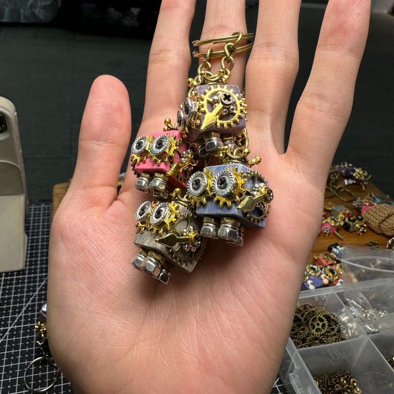 Oneswear®🔥Handmade Royal Guard Robot Keychain D02