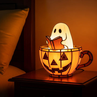 Billhol® 🔥Last Day Promotion 50% OFF🔥 - Ghost Reading Book Lamp  D02
